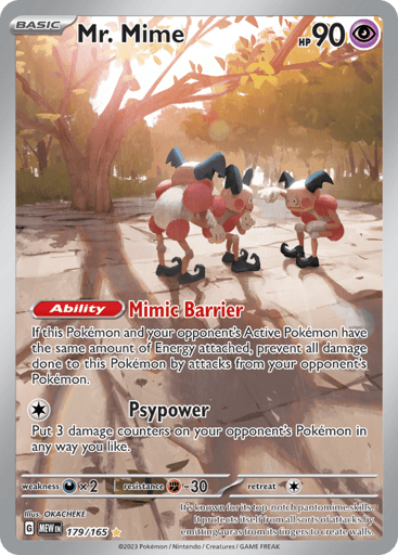 Mr. Mime — 151 #179