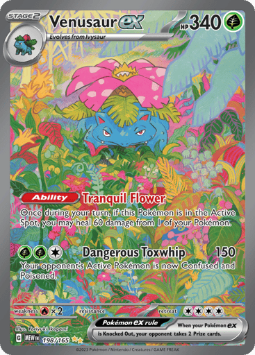 Venusaur ex — 151 #198