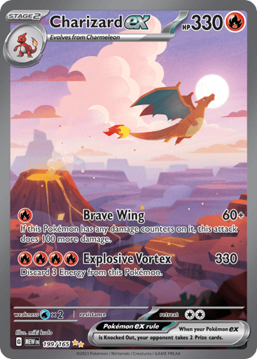 Charizard ex — 151 #199