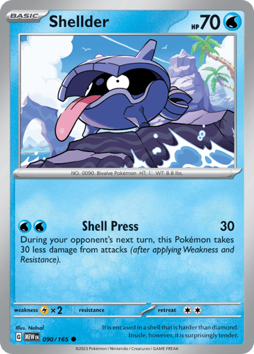 Shellder — 151 #90