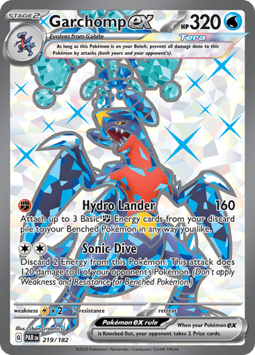 Garchomp ex — Paradox Rift #219