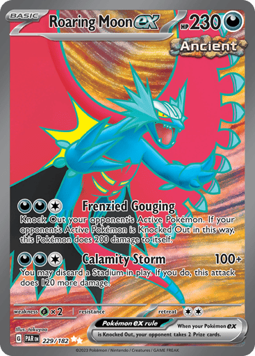 Roaring Moon ex — Paradox Rift #229