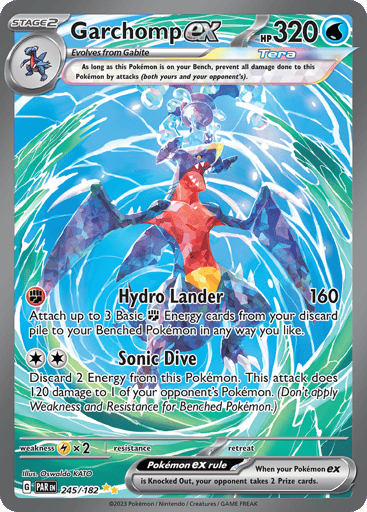 Garchomp ex — Paradox Rift #245