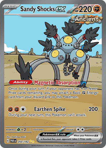 Sandy Shocks ex — Paradox Rift #250