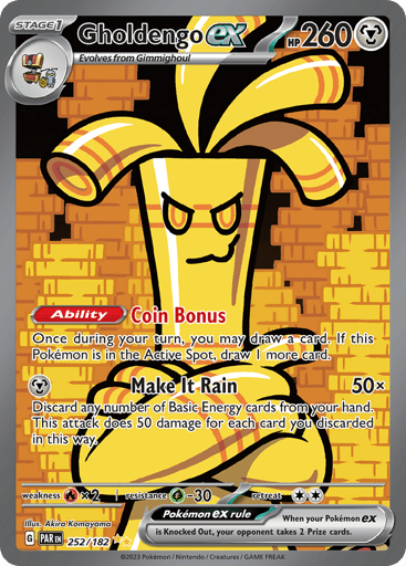 Gholdengo ex — Paradox Rift #252