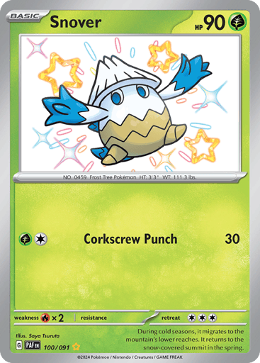 Snover — Paldean Fates #100