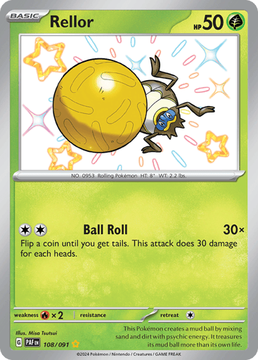 Rellor — Paldean Fates #108