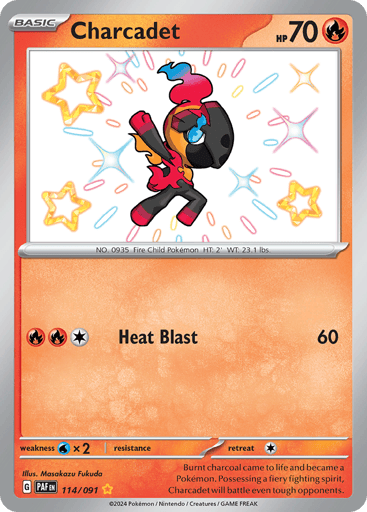 Charcadet — Paldean Fates #114