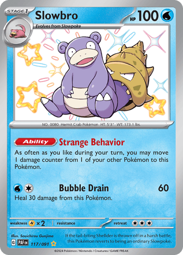 Slowbro — Paldean Fates #117