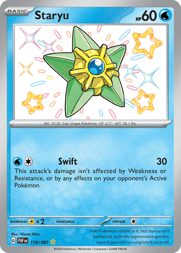 Staryu — Paldean Fates #118