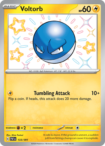 Voltorb — Paldean Fates #133