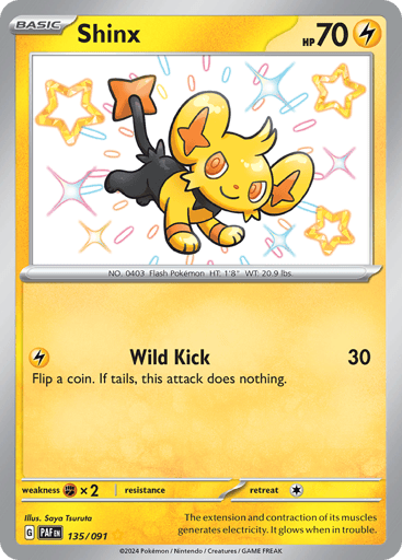 Shinx — Paldean Fates #135