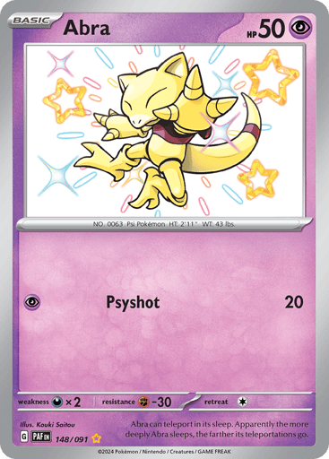 Abra — Paldean Fates #148