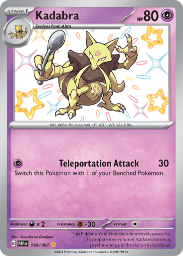 Kadabra — Paldean Fates #149