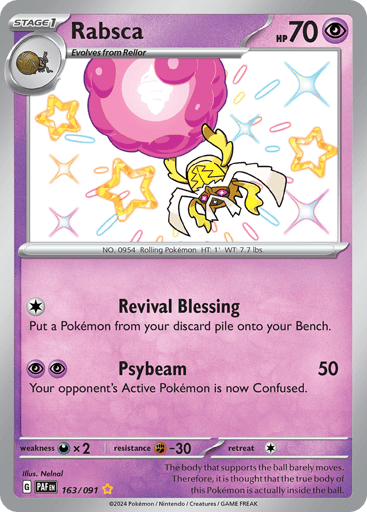 Rabsca — Paldean Fates #163