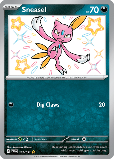 Sneasel — Paldean Fates #182