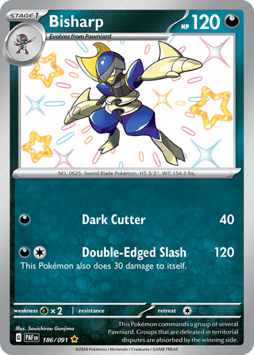 Bisharp — Paldean Fates #186