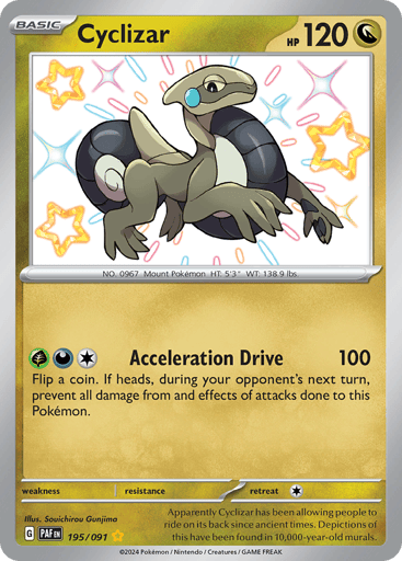 Cyclizar — Paldean Fates #195