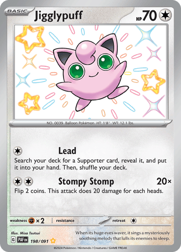 Jigglypuff — Paldean Fates #198