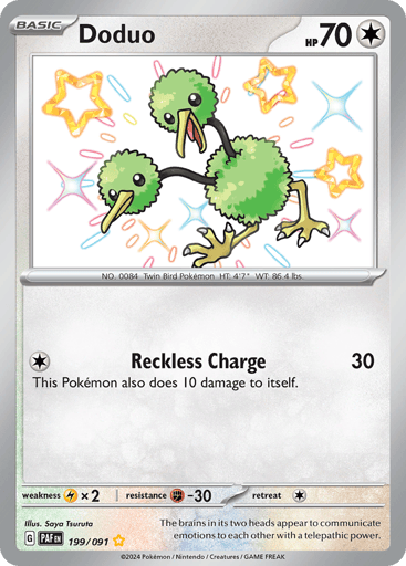 Doduo — Paldean Fates #199