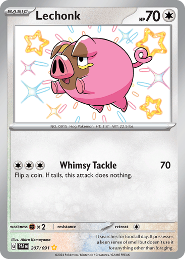 Lechonk — Paldean Fates #207
