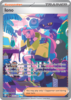Iono Price – Paldean Fates #237/091 | CardTrack