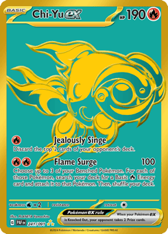 Gold Pokémon Cards — Chi-Yu ex