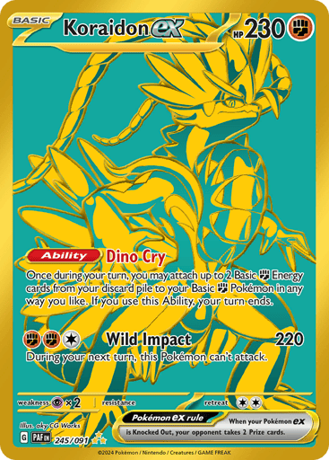 Koraidon ex — Paldean Fates #245