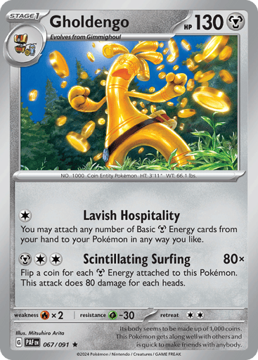 Gholdengo — Paldean Fates #67