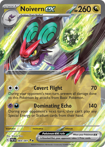 Noivern ex — Paldean Fates #69