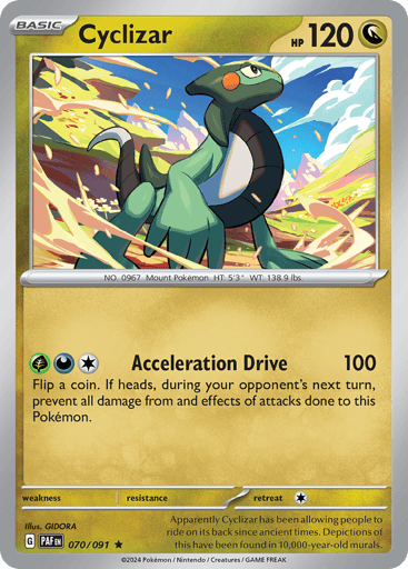 Cyclizar — Paldean Fates #70