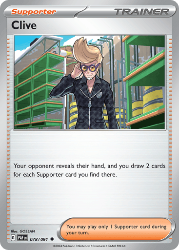 Clive — Paldean Fates #78