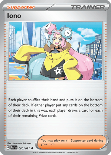 Iono — Paldean Fates #80