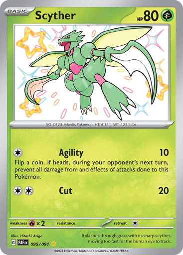 Scyther — Paldean Fates #95