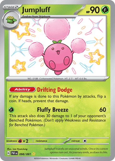 Jumpluff — Paldean Fates #98