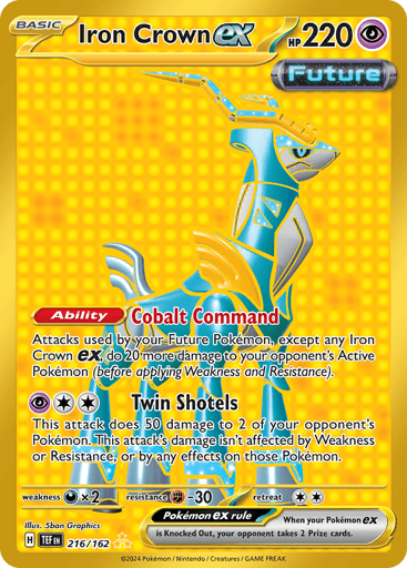 Iron Crown ex — Temporal Forces #216