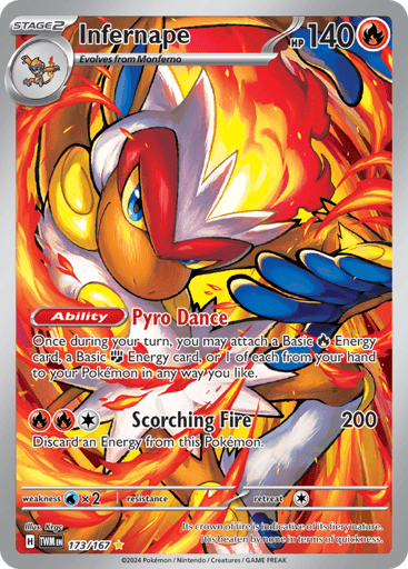 Infernape — Twilight Masquerade #173
