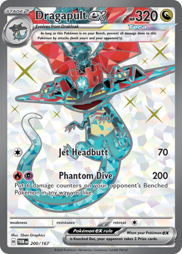 Dragapult ex — Twilight Masquerade #200