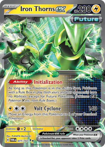 Iron Thorns ex — Twilight Masquerade #77