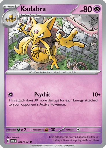 Kadabra — Twilight Masquerade #81