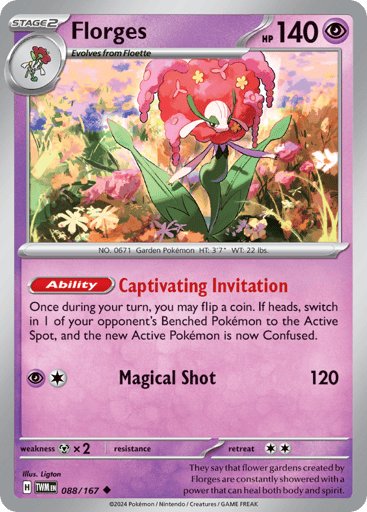 Florges — Twilight Masquerade #88