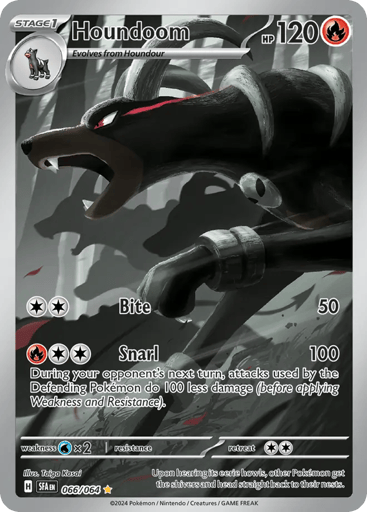 Houndoom — Shrouded Fable #66