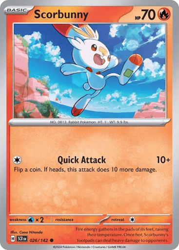 Scorbunny — Stellar Crown #26