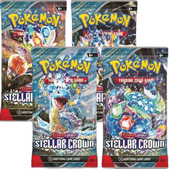 Stellar Crown Booster Pack Art Bundle (Set of 4)
