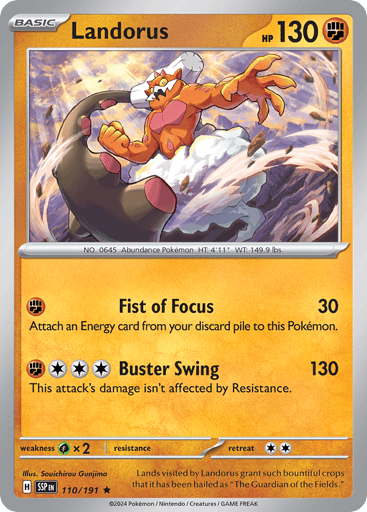 Landorus — Surging Sparks #110