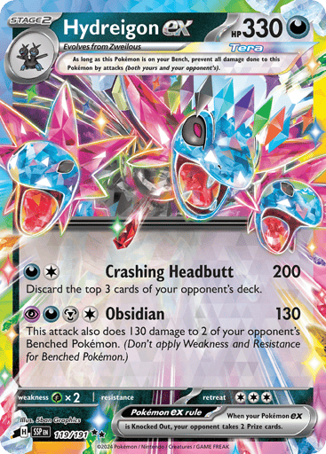 Hydreigon ex — Surging Sparks #119
