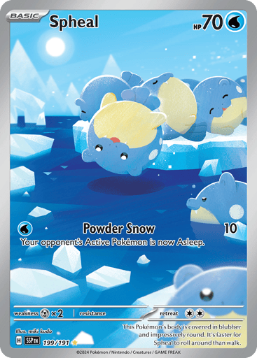 Spheal — Surging Sparks #199
