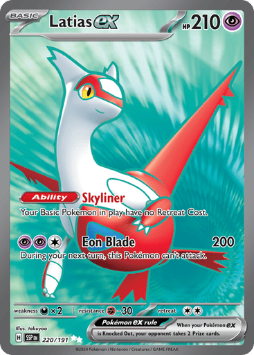 Latias ex — Surging Sparks #220
