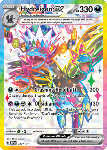 Hydreigon ex — Surging Sparks #223