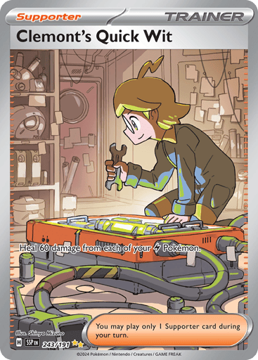 Clemont's Quick Wit — Surging Sparks #243